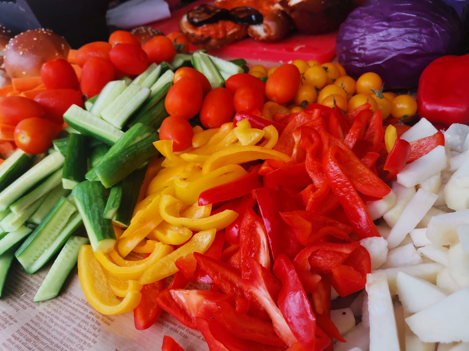 שולחן שוק ירקות-קייטרינג צ'ורסקו